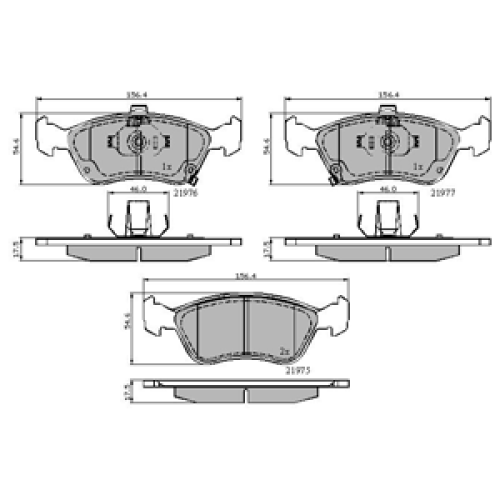 DriveTec Brake Pads DBPPAD1231