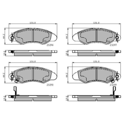 DriveTec Brake Pads DBPPAD1318