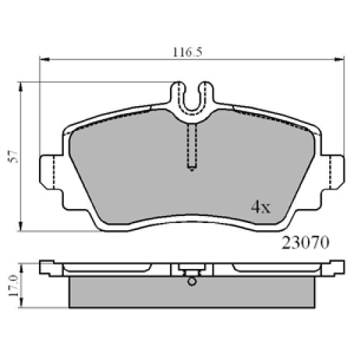 DriveTec Brake Pads DBPPAD1401