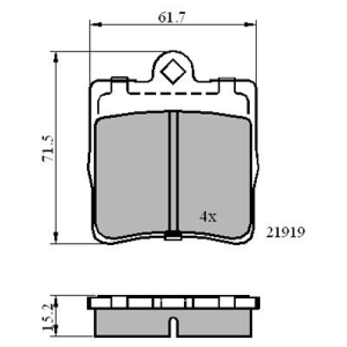 DriveTec Brake Pads DBPPAD1403