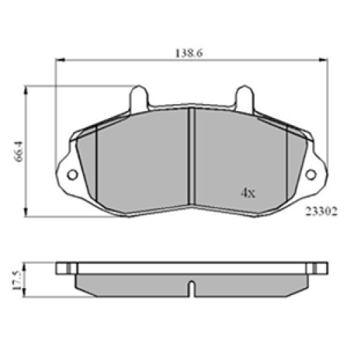 DriveTec Brake Pads DBPPAD1406