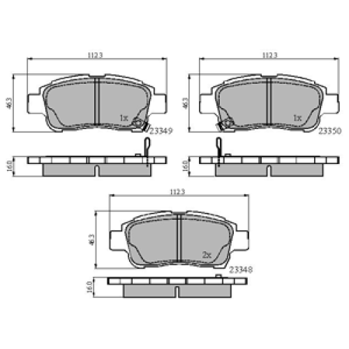 DriveTec Brake Pads DBPPAD1414