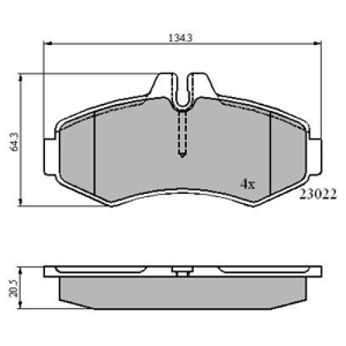 DriveTec Brake Pads DBPPAD1425