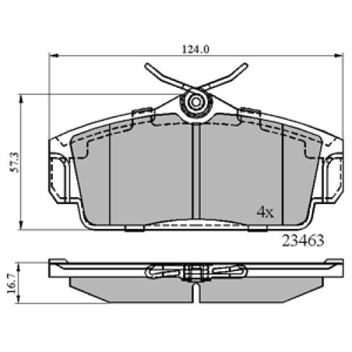 DriveTec Brake Pads DBPPAD1435