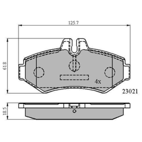 DriveTec Brake Pads DBPPAD1437