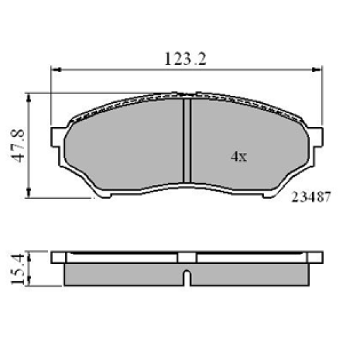 DriveTec Brake Pads DBPPAD1448