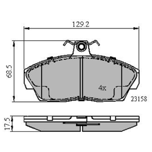 DriveTec Brake Pads DBPPAD1450