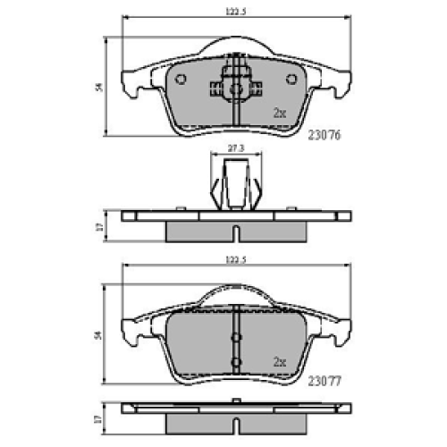 DriveTec Brake Pads DBPPAD1504