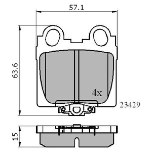 DriveTec Brake Pads DBPPAD1510
