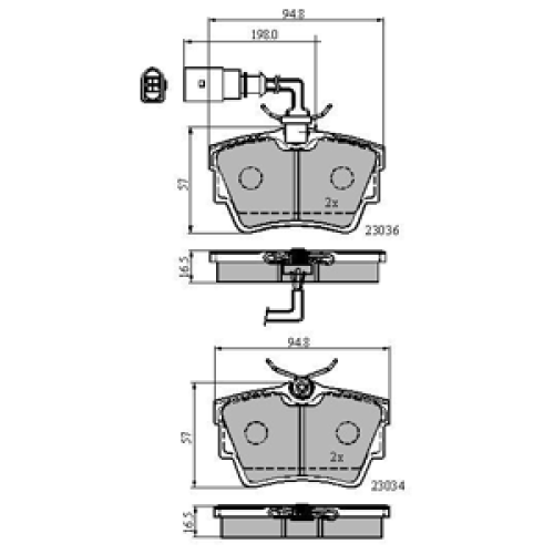 DriveTec Brake Pads DBPPAD1511