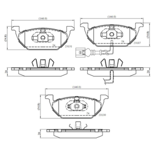 DriveTec Brake Pads DBPPAD1514