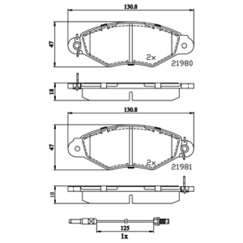 DriveTec Brake Pads DBPPAD1519