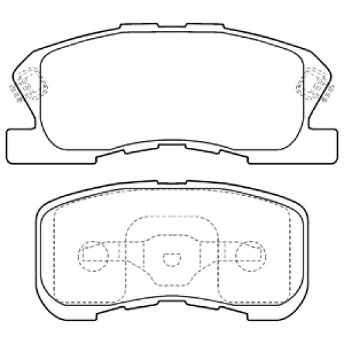 DriveTec Brake Pads DBPPAD1551