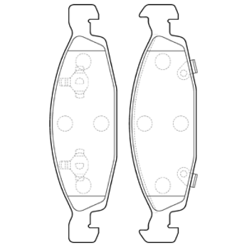 DriveTec Brake Pads DBPPAD1557
