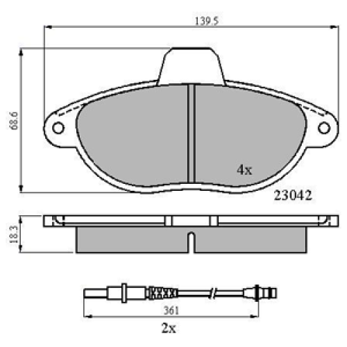 DriveTec Brake Pads DBPPAD1592