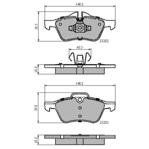 DriveTec Brake Pads DBPPAD1657