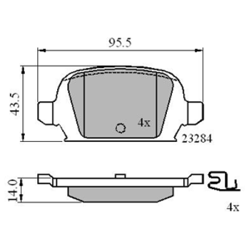 DriveTec Brake Pads DBPPAD1677