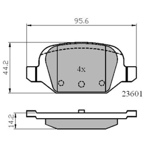 DriveTec Brake Pads DBPPAD1678