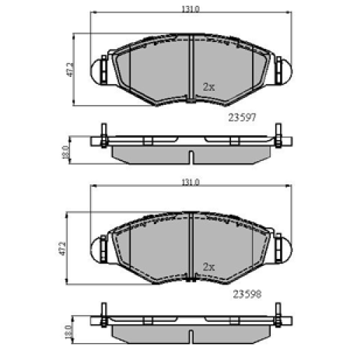 DriveTec Brake Pads DBPPAD1699