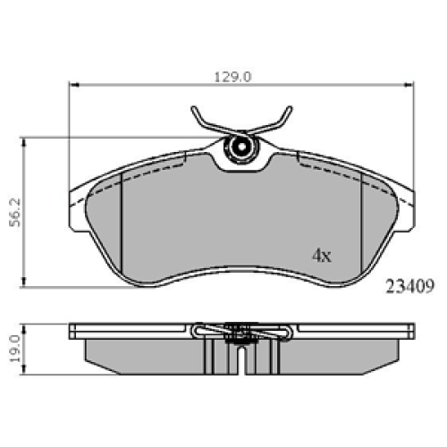 DriveTec Brake Pads DBPPAD1715