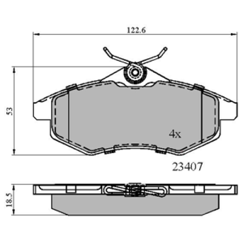 DriveTec Brake Pads DBPPAD1716