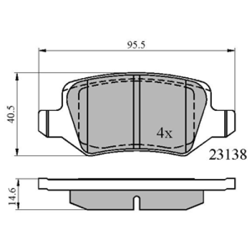 DriveTec Brake Pads DBPPAD1741
