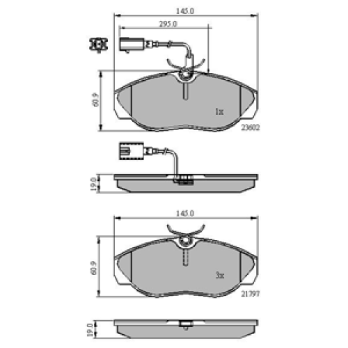DriveTec Brake Pads DBPPAD1748