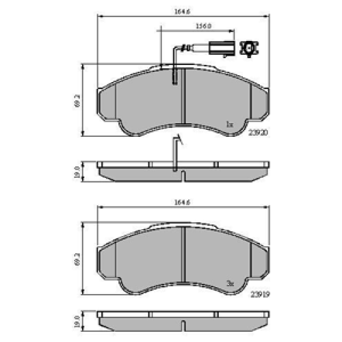 DriveTec Brake Pads DBPPAD1751