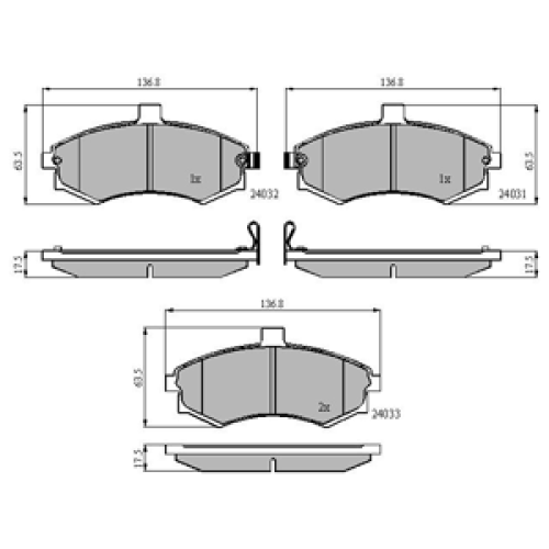 DriveTec Brake Pads DBPPAD1788