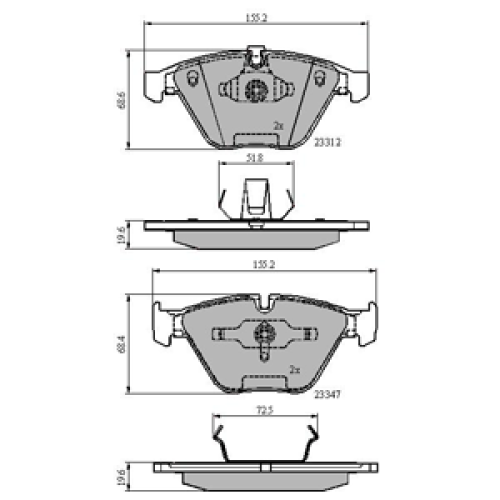 DriveTec Brake Pads DBPPAD1794