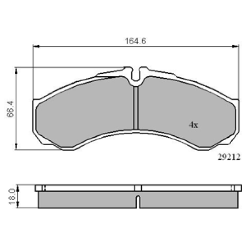 DriveTec Brake Pads DBPPAD1802