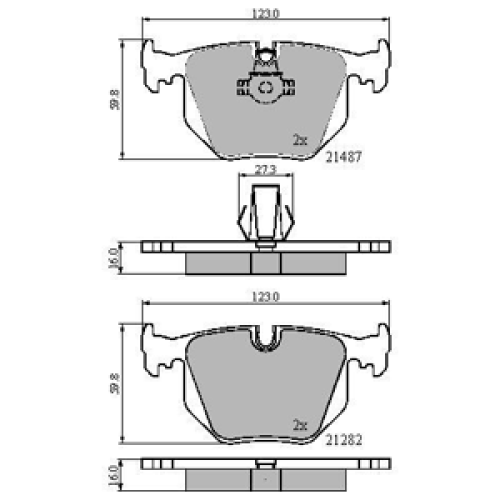 DriveTec Brake Pads DBPPAD1803
