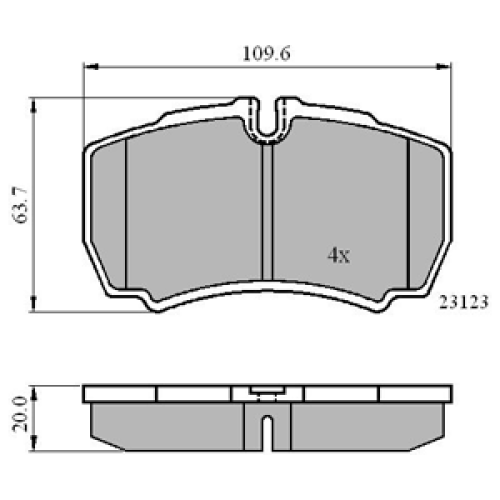 DriveTec Brake Pads DBPPAD1826