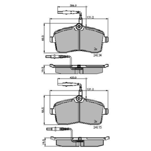 DriveTec Brake Pads DBPPAD1890