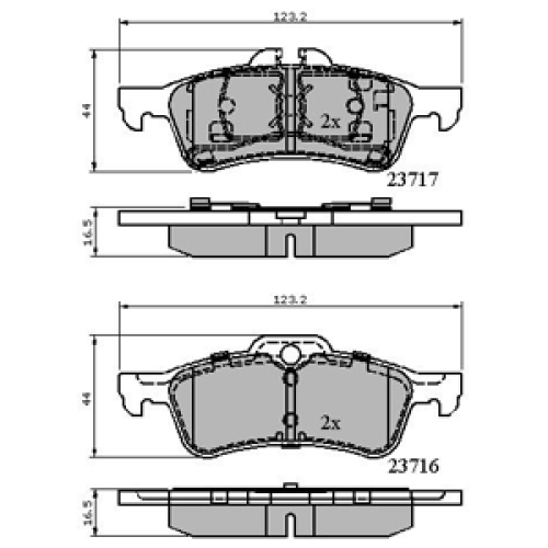 DriveTec Brake Pads DBPPAD1912
