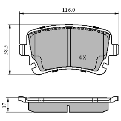 DriveTec Brake Pads DBPPAD1920