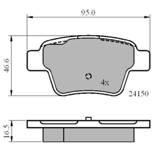 DriveTec Brake Pads DBPPAD1926