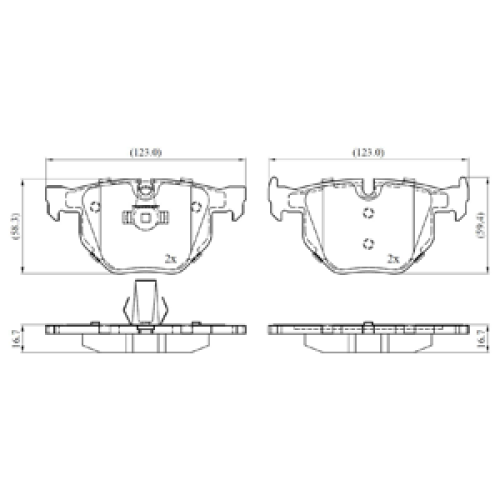 DriveTec Brake Pads DBPPAD1927