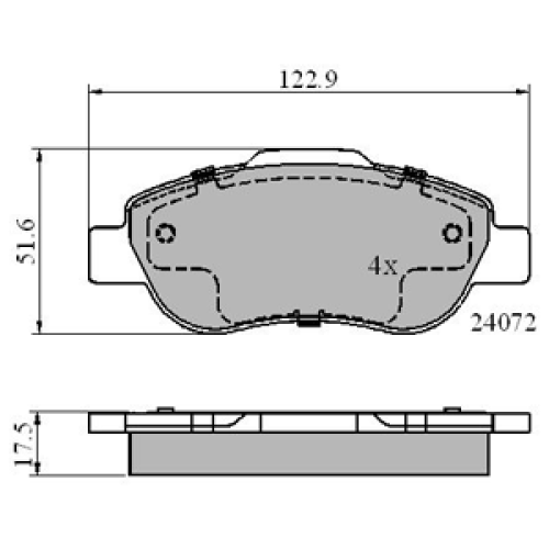 DriveTec Brake Pads DBPPAD1929