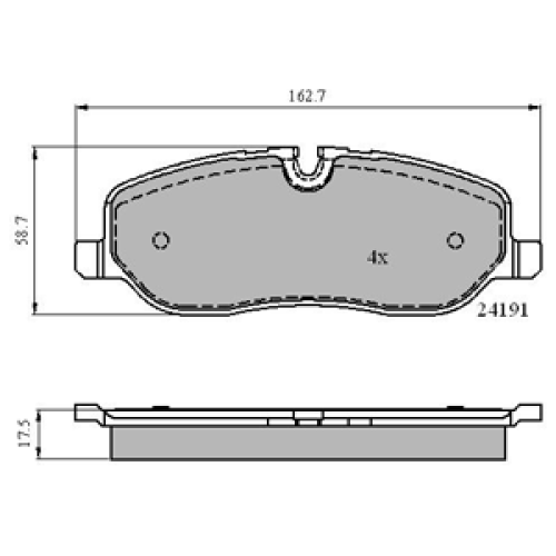DriveTec Brake Pads DBPPAD1935