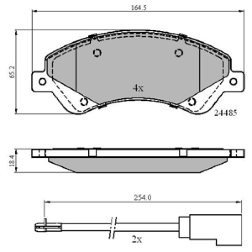 DriveTec Brake Pads DBPPAD1953
