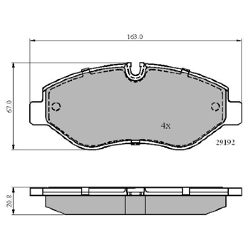 DriveTec Brake Pads DBPPAD1982