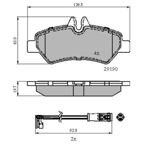 DriveTec Brake Pads DBPPAD1983