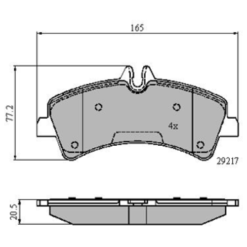 DriveTec Brake Pads DBPPAD1984