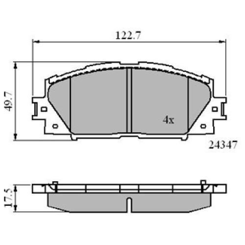 DriveTec Brake Pads DBPPAD2006