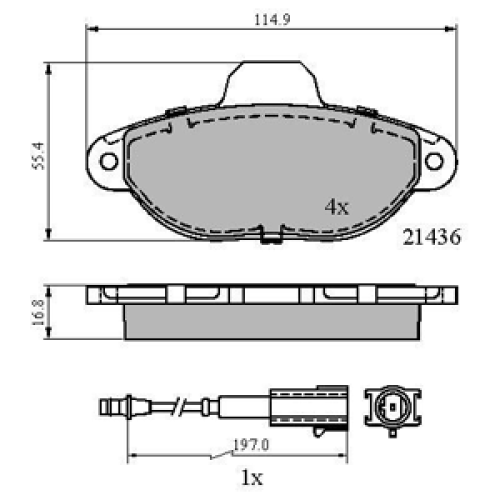 DriveTec Brake Pads DBPPAD2013