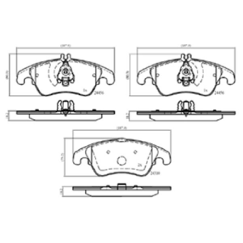DriveTec Brake Pads DBPPAD2099