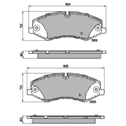 DriveTec Brake Pads DBPPAD2176