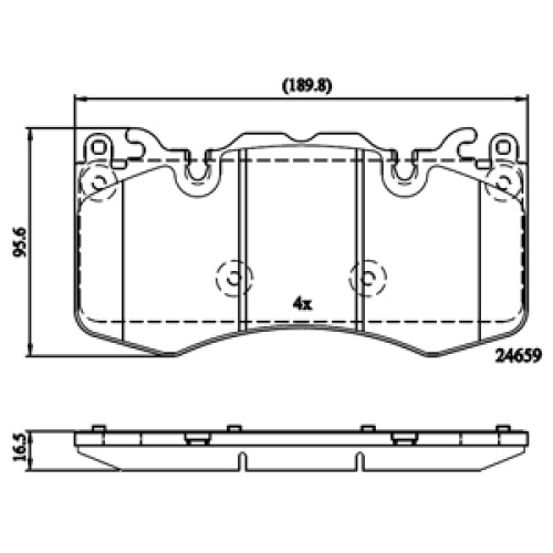 DriveTec Brake Pads DBPPAD2187