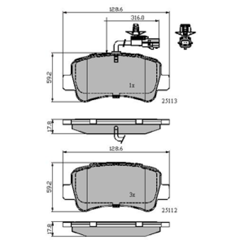 DriveTec Brake Pads DBPPAD2191